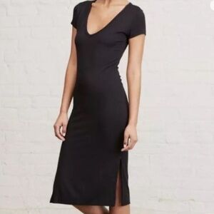 Amour Vert Miley Softest Dream Knit Midi T-Shirt Dress